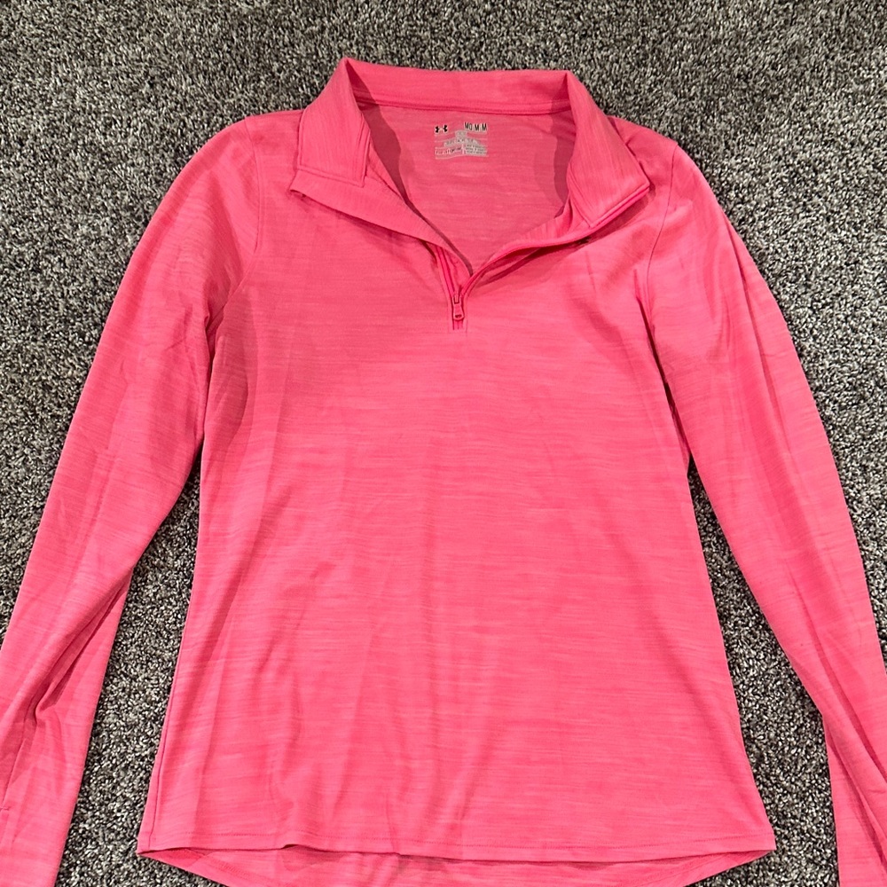 Women’s Pink Under Armour zip up